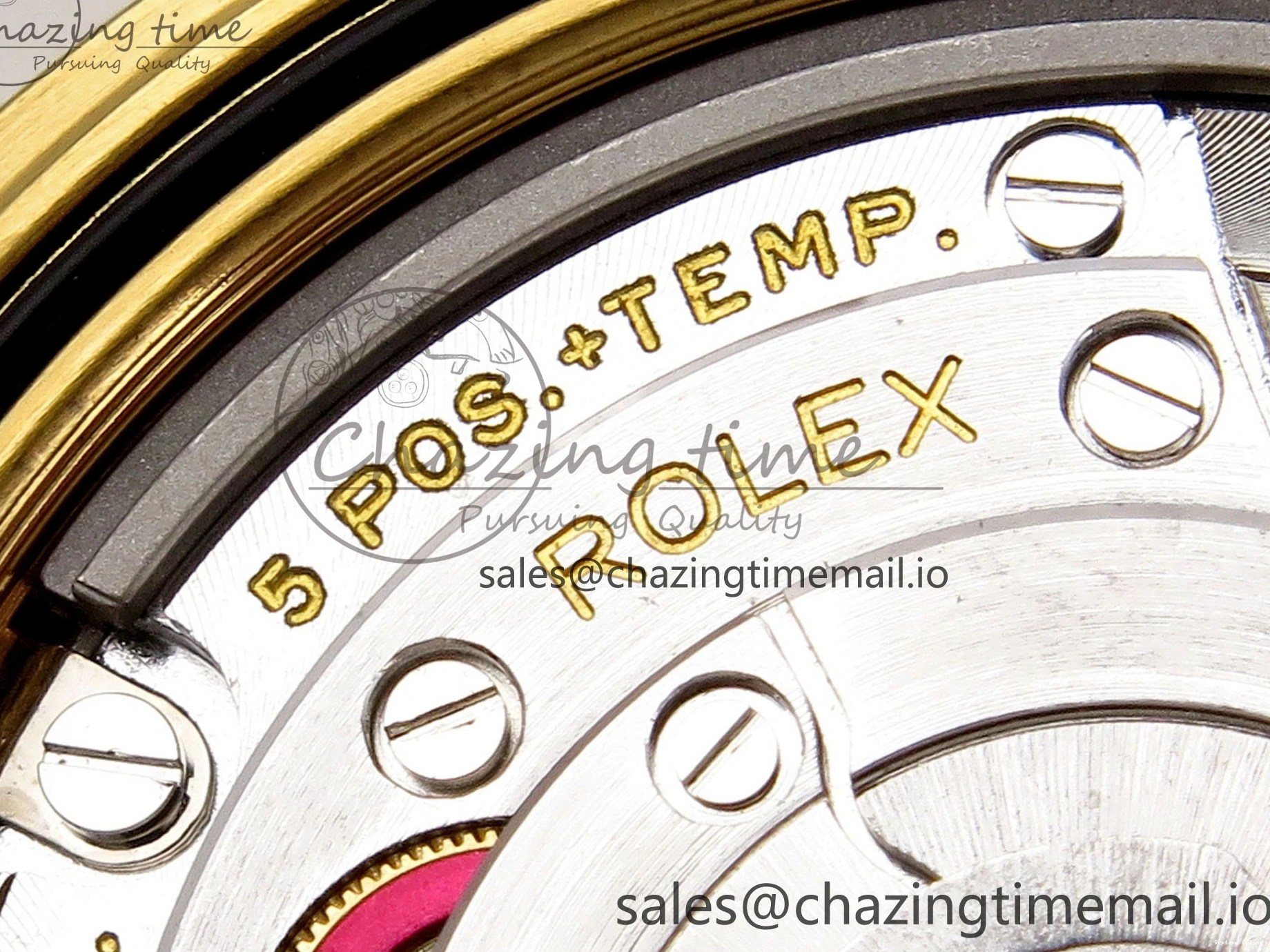 0508 Tailored Day Date 40 YG 228238 THBF 1:1 Best Edition YG Dial on President Bracelet VR3255 (Gain Weight) 952